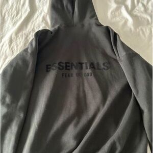 🔴NEED GONE🔴 BLACK ESSENTIALS HOODIE🔴SEND OFFERS🔴